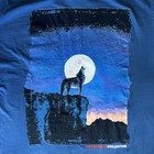 New ListingFaded Vtg 90s Marlboro Unlimited Wolf Blue Pocket Tee Xl T Shirt Usa Tobacco