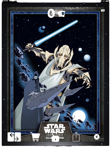 2020 Topps On-Demand 3D Star Wars GENERAL GRIEVOUS #3D-33 Print