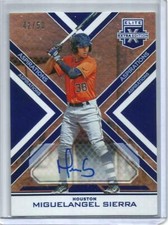 Miguelangel Sierra 2016 Panini Elite Aspirations Autograph #42/50