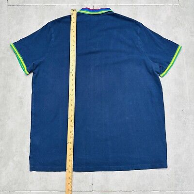 vintage polo ralph lauren hi tech polo shirt mens 2xl blue vintage polo ralph lauren hi tech polo shirt mens 2xl blue