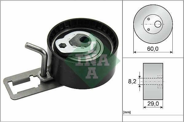 Ina 531 0850 10 Spannrolle, Steuerkette FüR CitroËN, Ds, Fiat, Ford, Mazda-image