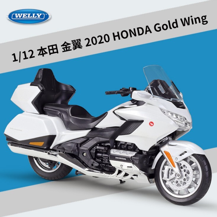 Welly 1:12 Honda Gold Wing Motorcycle Bike Model New in Box | eBay