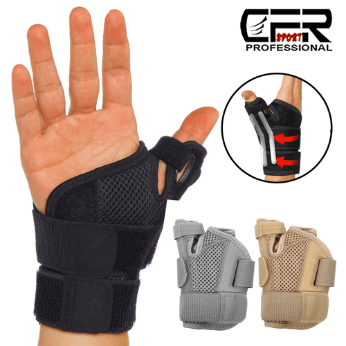 Thumb Wrist Support Brace Splint Carpal Tunnel Sprain Arthritis Left Right Hand - Picture 3 of 19