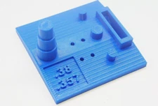 .38 .357 Tool Stands for Dillon 550 650 Square Deal Reloading Caliber Conversion