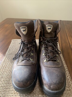 Red Wing Irish Setter Leather Boots Steel Toe Boots EH 83608 Men's