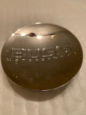 NEW BOSS MOTORSPORTS WHEEL RIM CHROME CENTER CAP SNAP IN AEWC 3209