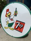 Vintage Style 7up Pepsi Cola Soda Pop Drink  Steel Metal Quality Sign