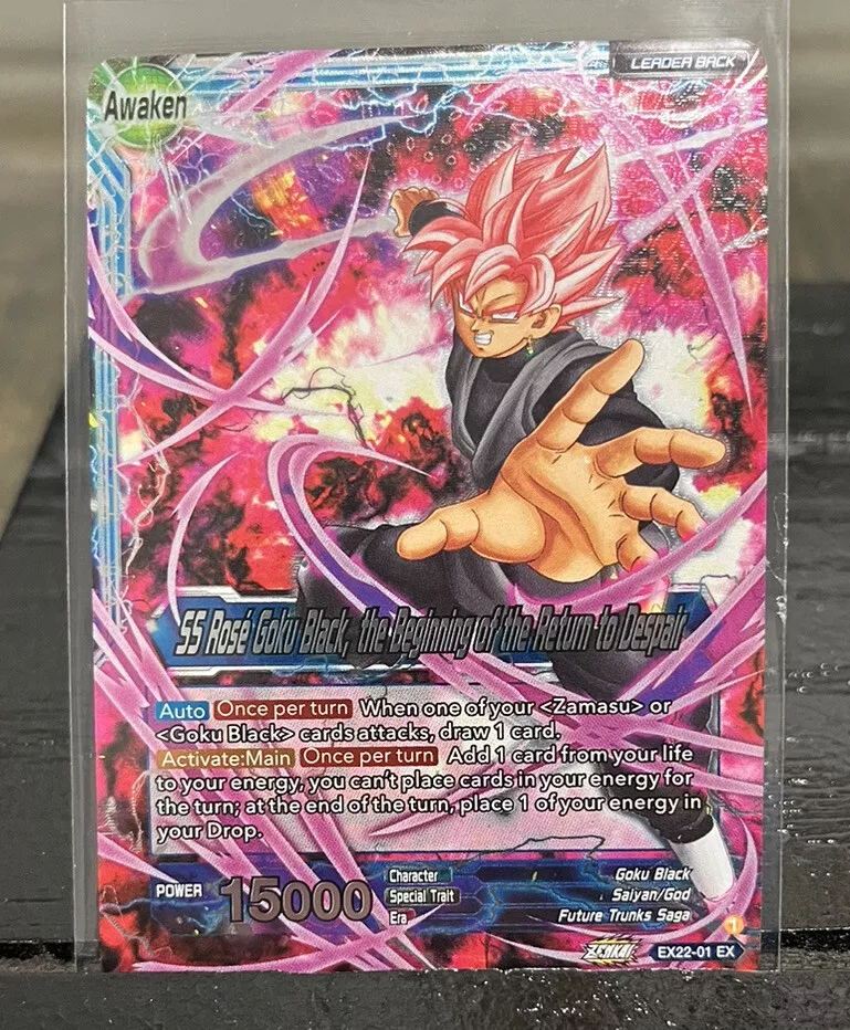 Ex goku black's art couldn't be ignored, decided to make him as