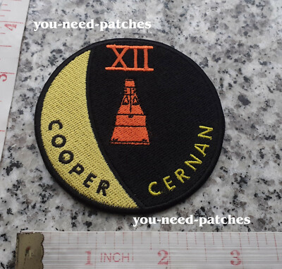 NASA Gemini Program Missions Gemini XII Cooper Cernan Logo Patch emblem jersey 