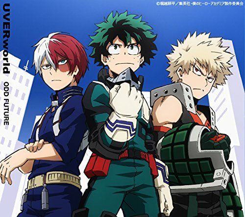 New ODD FUTURE UVERworld CD My Hero Academia Limited Edition