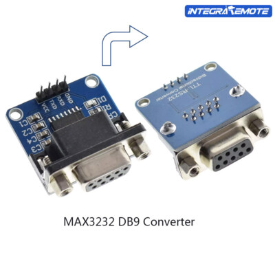 3V-5V MAX3232 RS232 Serial Port To TTL Converter Module Female DB9 TX RX VCC GND