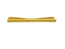 Collar Clip Bar gold tone Rifle Front vintage Formal Suit Accessory Men Jewelry