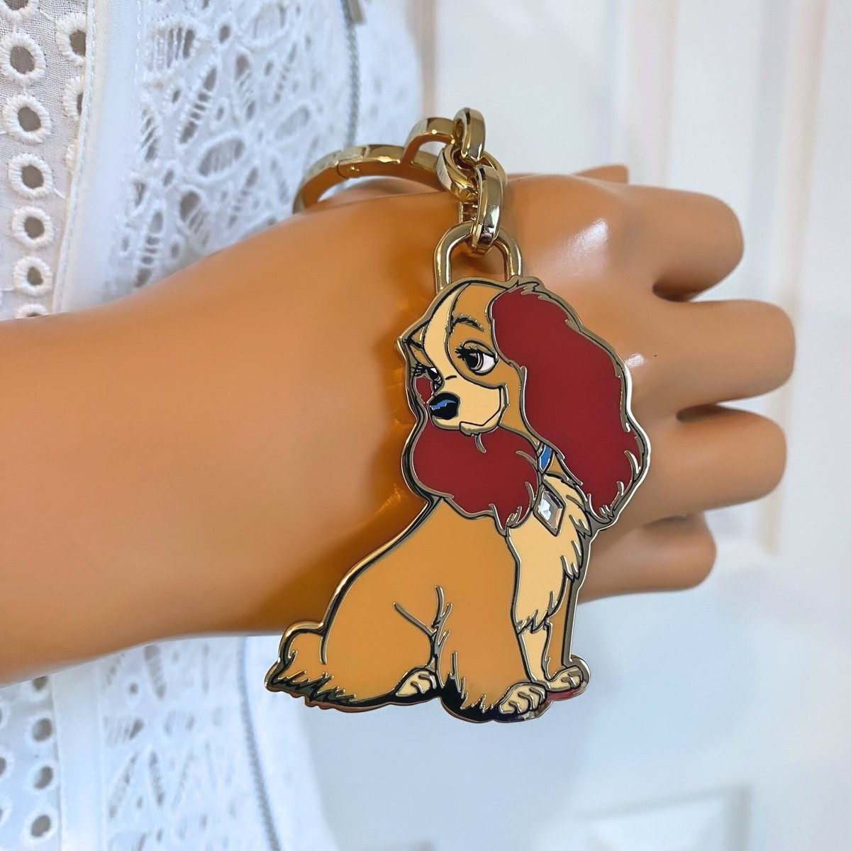 Kate Spade X Disney Lady And The Tramp Keychain Bag or