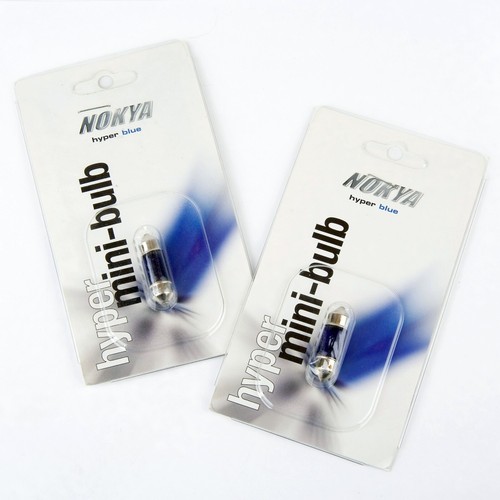 Nokya De3175 DE3022 DE3021 Nok5250 10W Blue Two Bulbs Interior Dome Replace EO - Picture 3 of 7