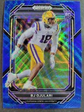 BJ Ojulari 2023 Panini Prizm #165 Blue Wave /249 Rookie Arizona Cardinals LSU