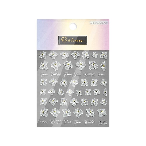 3D Nagelsticker Selbstklebend Nagelaufkleber Glitzer Struktur Textur Fingernägel - Bild 13 von 52