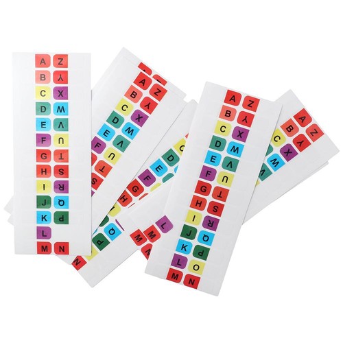 A-Z Sticky Tabs Alphabet Page Markers Small Index Tabs Dictionary