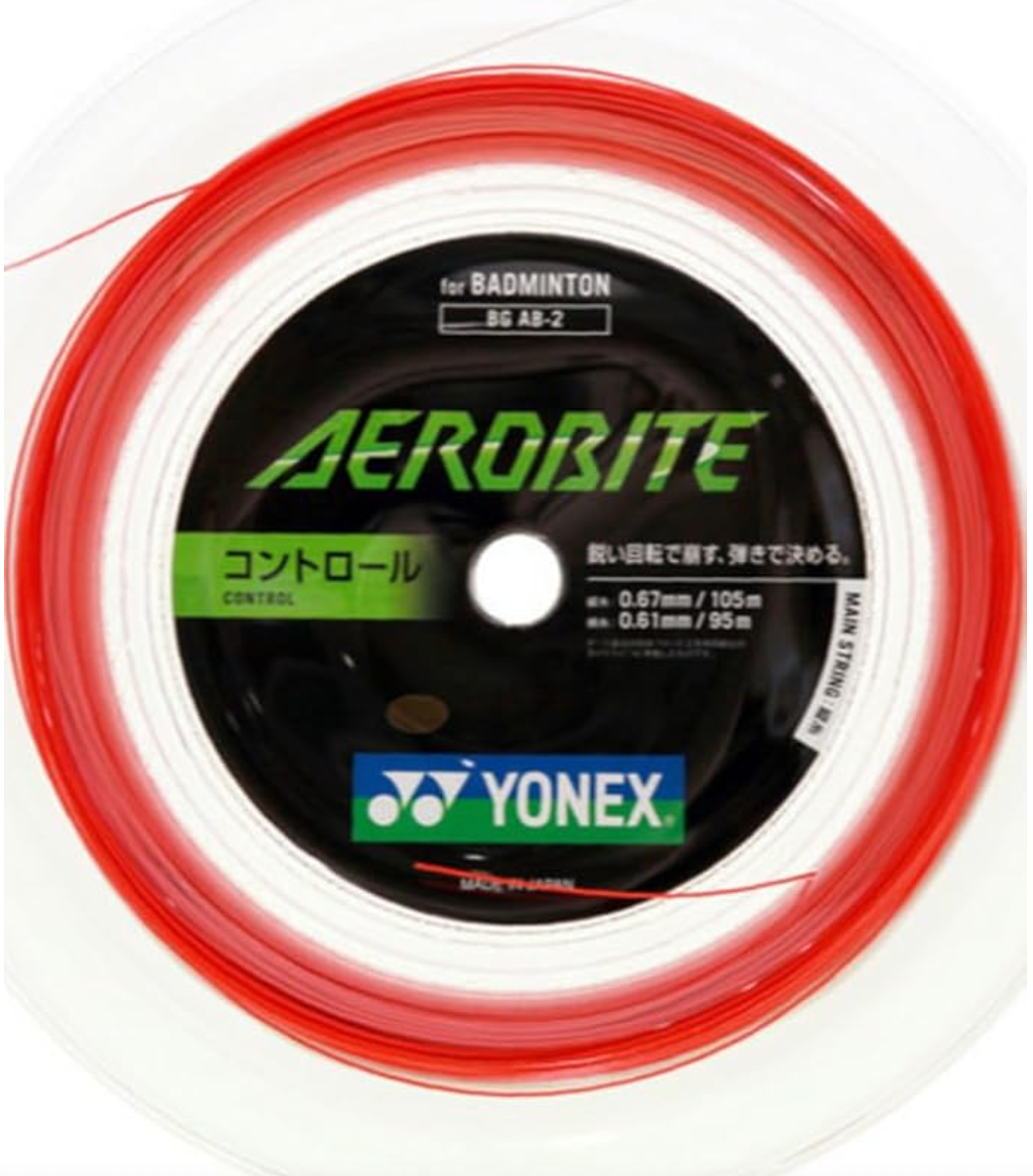 YONEX Badminton Gut String Aerobite 200m Roll Bgab-2 Japan for