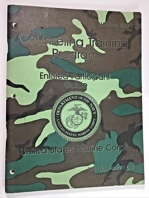 NAVMC 2877US Marine Corp Counseling Training Program Enlisted Participant Guide