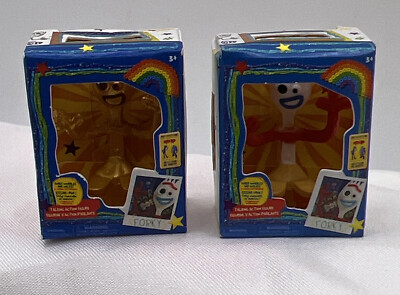 Lot of 2 New Zuru Mini Brand Disney Edition Toy Story 1 Gold 1 Wh 005 &012 Forky