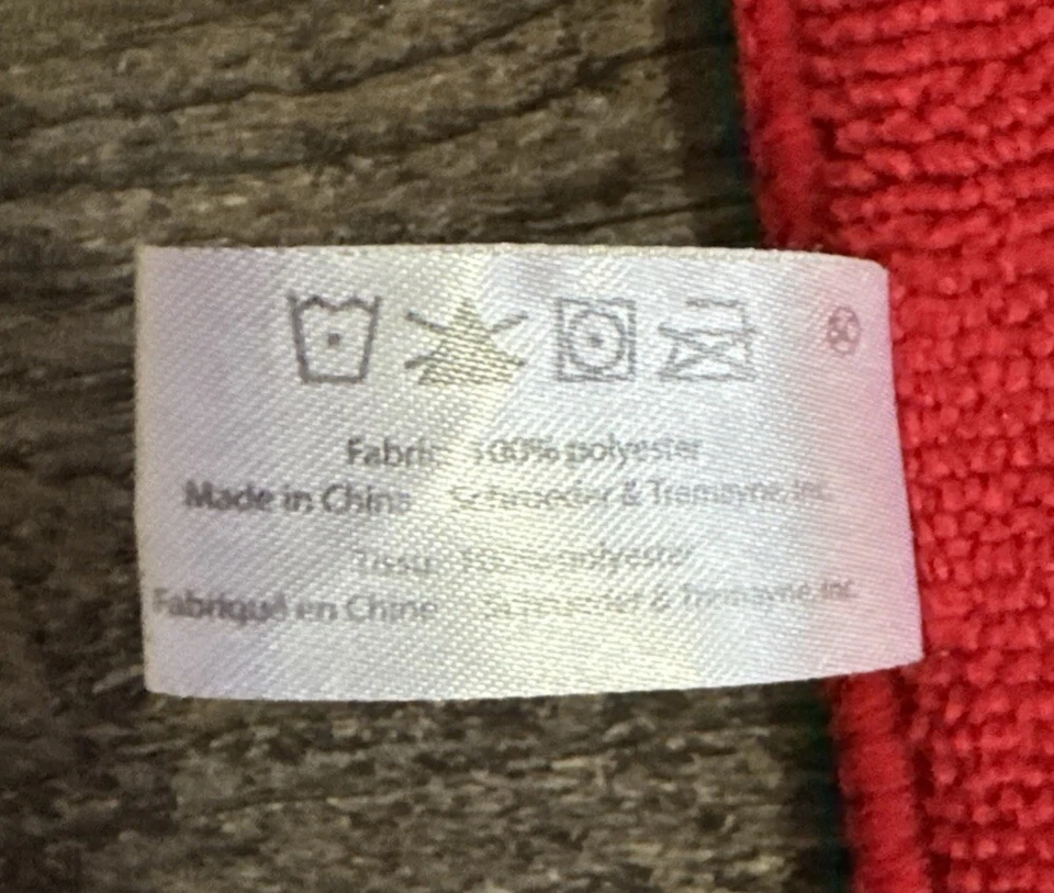 Happy Holiday Reno 🌲Navidad🌲Estera de secado de tela. Rojo ~ Talla 16 in x 18 in Foto 3 de 3