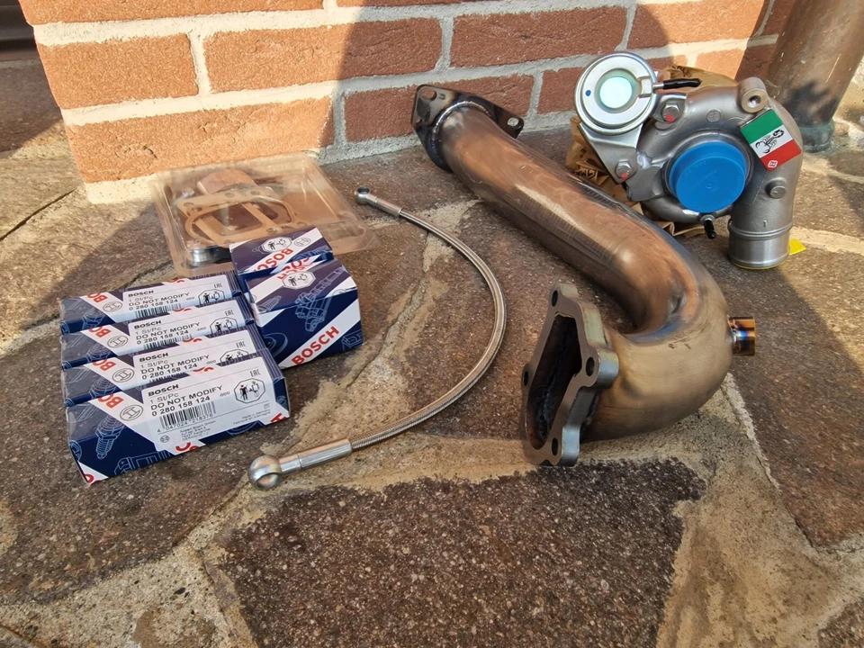 KIT TURBINA TD04 PER 500 ABARTH/PUNTO/GP/APE/MITO - Imagen 2 de 4