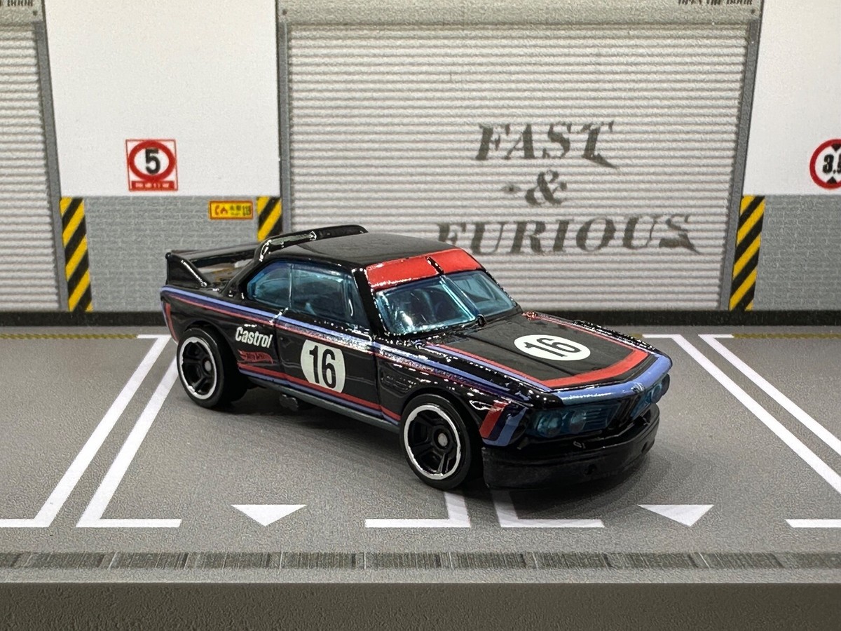 1973 73 BMW 3.0 CSL BLACK 1:64 SCALE DIECAST RACE CAR | eBay
