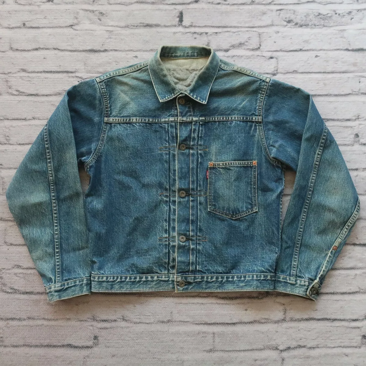 Vintage Levis LVC Type 1 506XX XL Denim Trucker Jacket