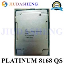 Intel Xeon Platinum 8168 QS version 24c 48t 2.7-3.7ghz 33mb 205w CPU processor