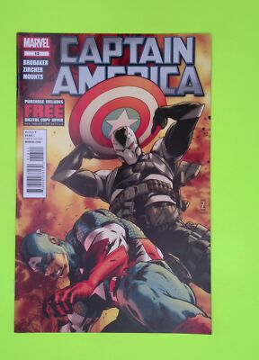 Captain America #13 Vol. 6 2012 Marvel Comics 7.0 Comic Book K66-149