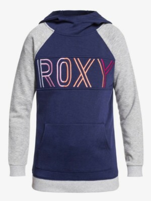 New NWT Roxy Girl Liberty Technical Hoodie WarmFlight Kangaroo Pocket Size 16