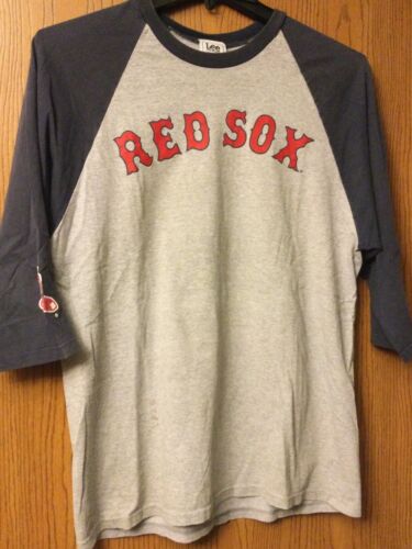 Lee Sport BOSTON RED SOX The Green Monster Baseball Gray T-Shirt Fenway  Park XL
