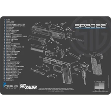 For Sig Sauer SP 2022  Armorers Gun Cleaning Bench Mat Cerus Gear