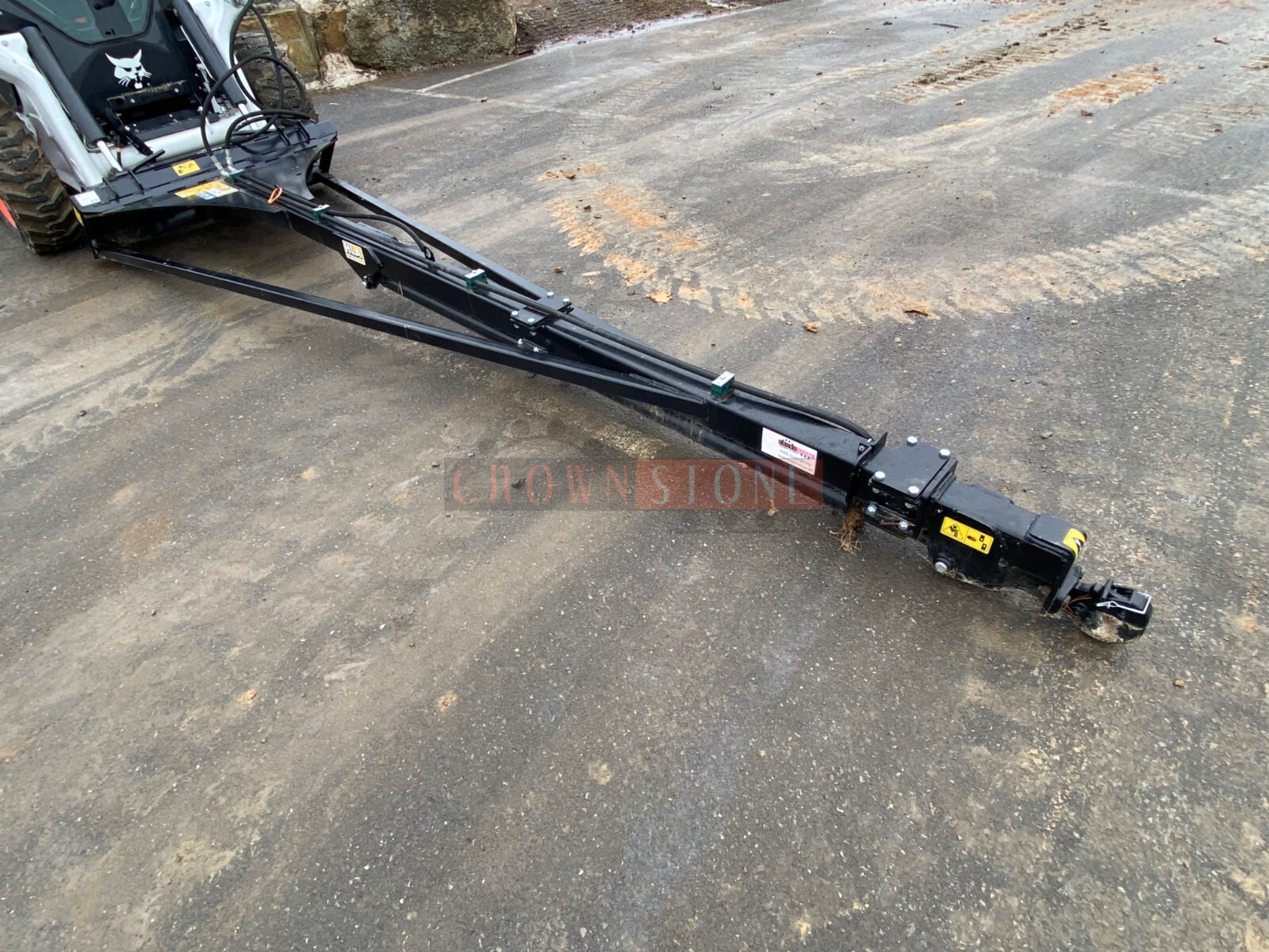 NEW HLA HYDRAULIC TELESCOPING BOOM POLE FOR SKID STEERS, 13'20' LENGTH