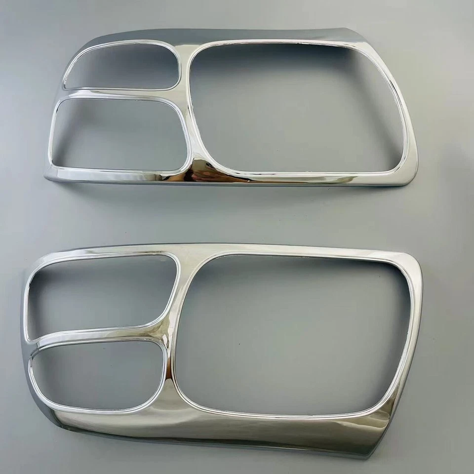 Front Headlight Lid Frame Cover Trim For 1999-2005 Suzuki Grand Vitara Chrome - image 3 of 3