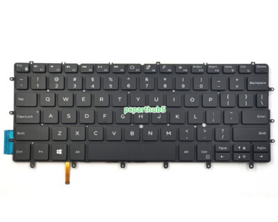 New Dell XPS 9370 9380 13-9370 13-9380 9305 Keyboard US Backlit