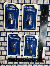 4new 15w LIGHT BULB GE Singer sewing machine Simplicity Kenmore vacuum Appliance