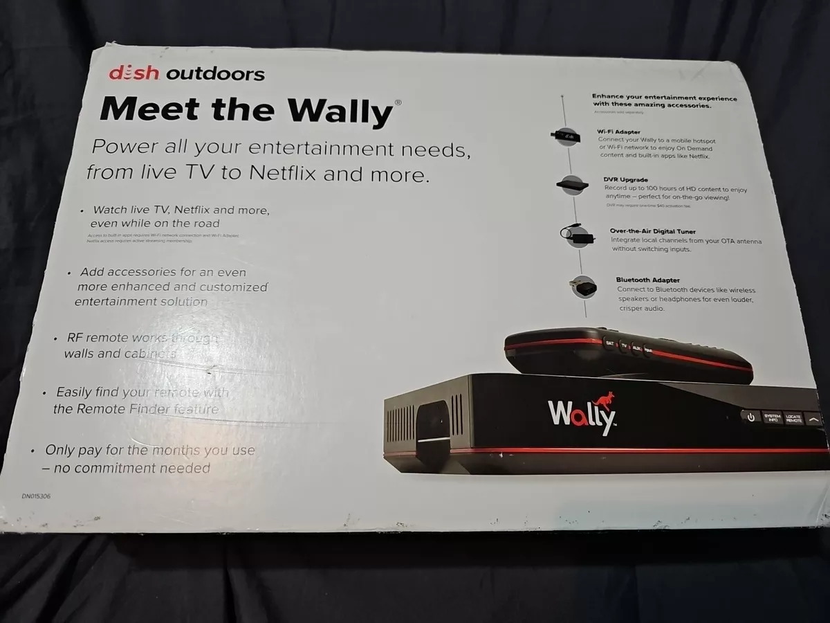Dish Wally HD Receiver Remote Standalone W 54.1 eBay