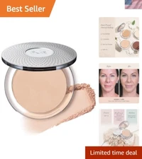Medium to Full Coverage Pressed Mineral Powder with SPF -  Makeup Solution