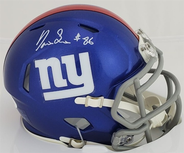 Darius Slayton Signed Giants Mini Helmet (JSA COA) 2019 5th Round Pick / Auburn