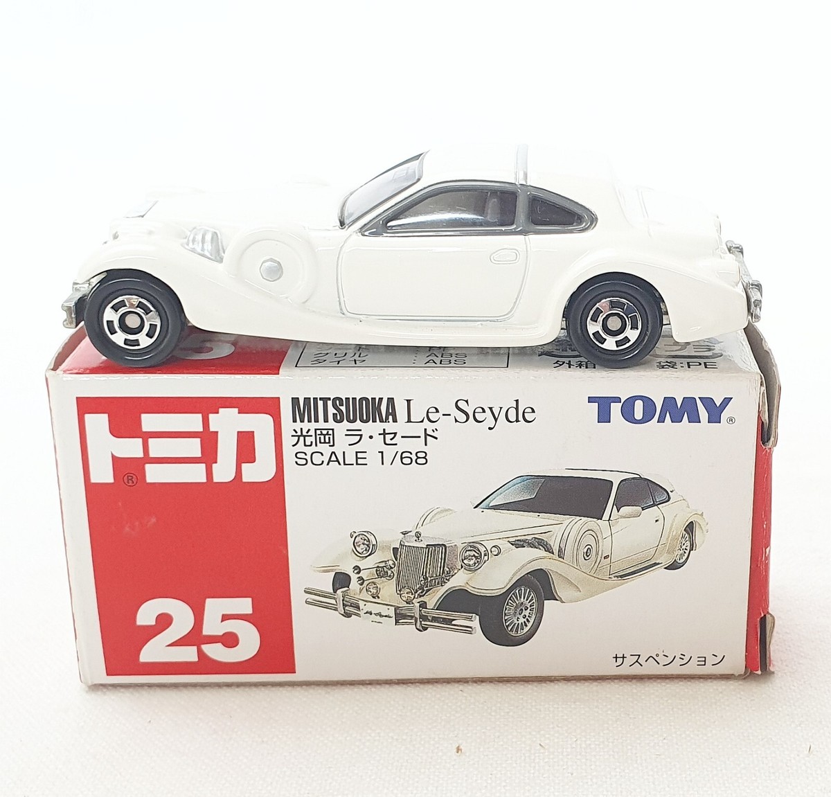 Tomica Tomy Japan 1:68 MITSUOKA LE-SYDE RETRO CLASSIC-LOOK