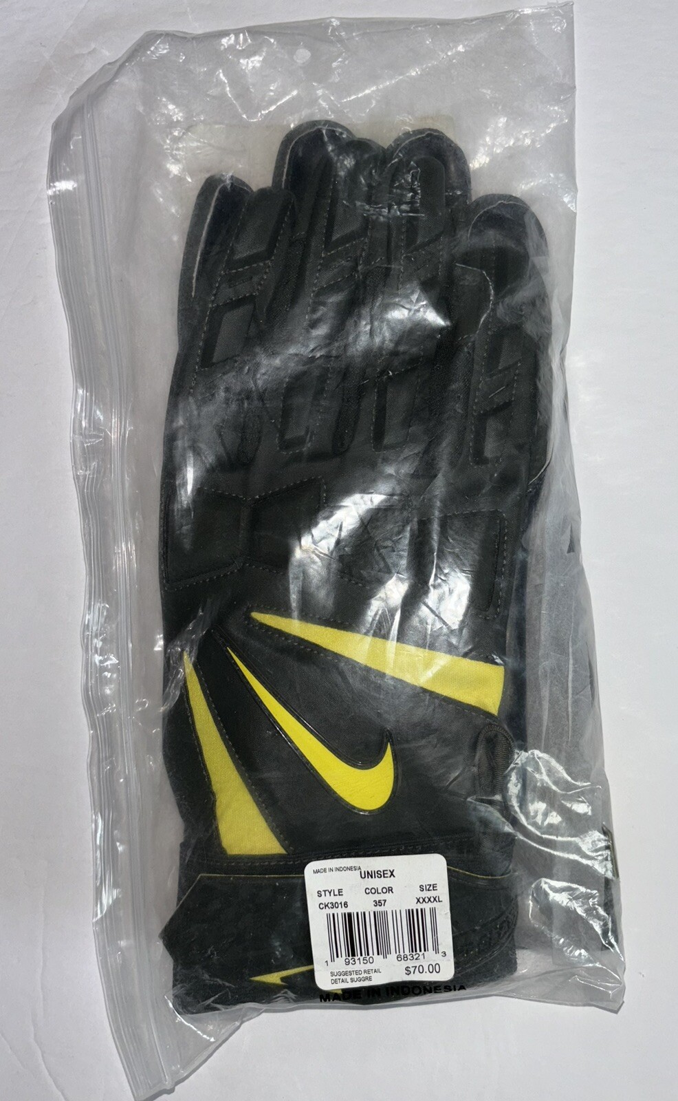 RARE Nike PROMO Hyperbeast 4XL Oregon Ducks PE Nightmare Green Football Gloves