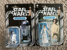 R2-D2 & PRINCESS LEIA ORGANA Star Wars Vintage Collection VC149 & VC316 NEW HOPE