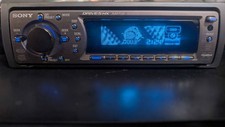 Sony CDX-F605X Full Motion OEL Display - TESTED- Remote, Case, Harness
