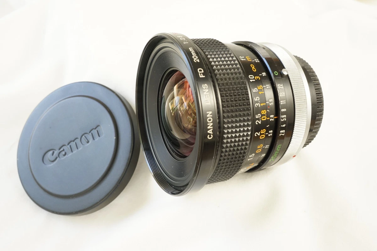 Preços baixos em Lentes de câmera Canon Canon FD 20mm Focal | eBay