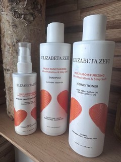 Elizabeta Zefi Multi Moisturizing Shampoo Conditioner und Treatment Mask