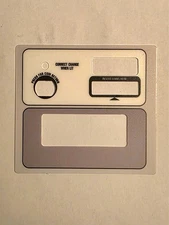 Dixie Narco Coin Insert Bezel For E-Model Machines 276E, 501e, 600E