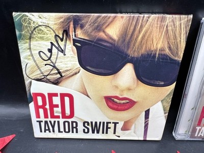Taylor Swift Signed Red Slipcase Slipcover Play.com Exclusive w