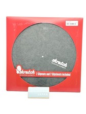 Dr. SUZUKI Made in Japan DJ SLIP Sheet Slipmats skratch 12inch each 2pcs 1.2 mm