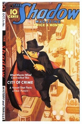   The Shadow Magazine (1931) Poster - 24x36  200gsm Paper ️ Hi-Res  Print